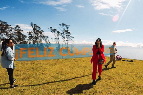 Quito: Tandem Paragliding Flight from Lumbisi