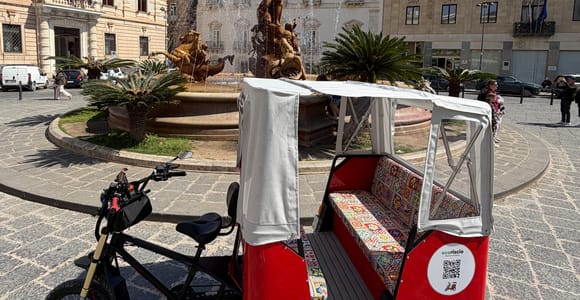 Syracuse: 1–2-Hour Guided Tour of Ortigia by Eco-Rickshaw