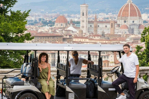 Private Florence Golf Cart Tour with Piazzale Michelangelo