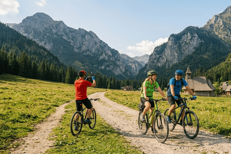 Zakopane: Chochołowska Valley Bike Tour with Transfer