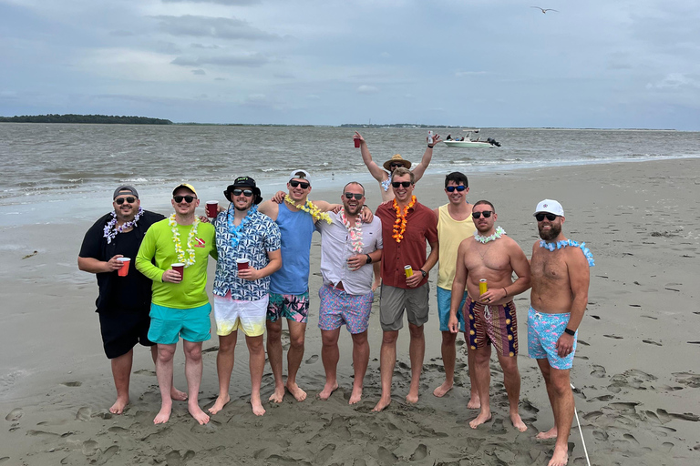 Folly Beach: Tiki Boat Cruise with BYOB Option