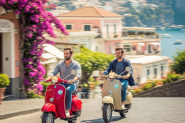 Private Amalfi Coast Vespa Tour with Road Captain Departure from Naples