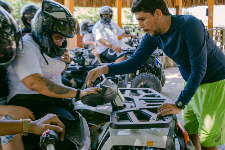 Full-day tour on off-road motorcycles