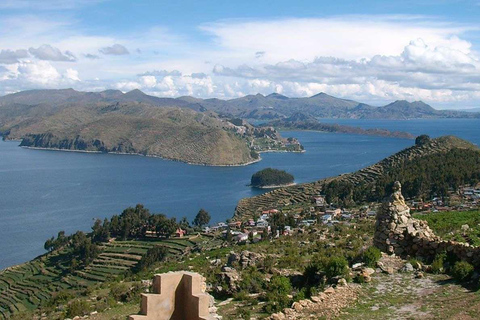 Catamarano sul lago Titicaca e visita all&#039;Isla del Sol