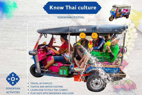 Chiangmai: Songkran Festival Tour visit temples with TukTuk