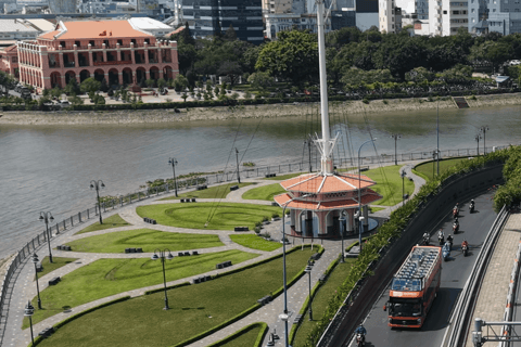 Discover SaiGon: 4-Hour Hop-On Hop-Off Bus with Audio Guide