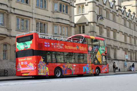 City Sightseeing Oxford HOHO Bus Tour + River Cruise 48-Hour Ticket
