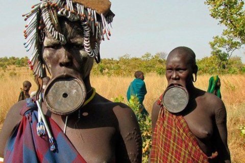 6 Days Visiting Omo Valley Tribes