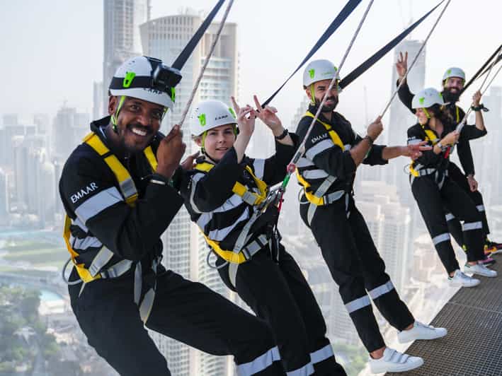 Dubai Sky Views Observatory with Edge Walk and Glass Slide GetYourGuide