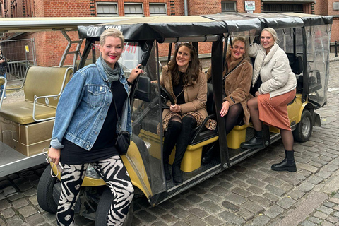 Gdansk: City Tour by Golf Cart with Mulled Wine 120 min Private City Tour by Golf Cart with Mulled Wine