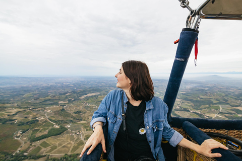 De Florence : survol de la Toscane en montgolfière