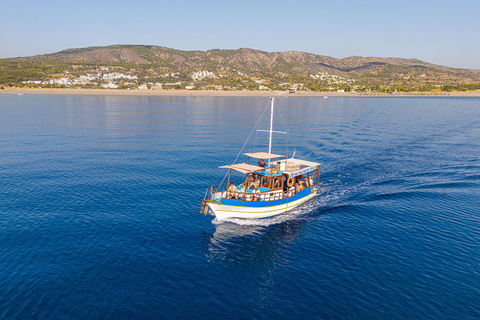 Sailing Lindos & Hidden Bays with Captain Vasilis