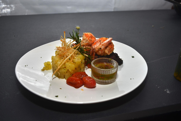 Adventure Park: Polaris at Night, Waterfall Pool Party, and Surf & Turf Dinner Polaris at Night, Waterfall Pool + Surf & Turf Dinner (QDP)