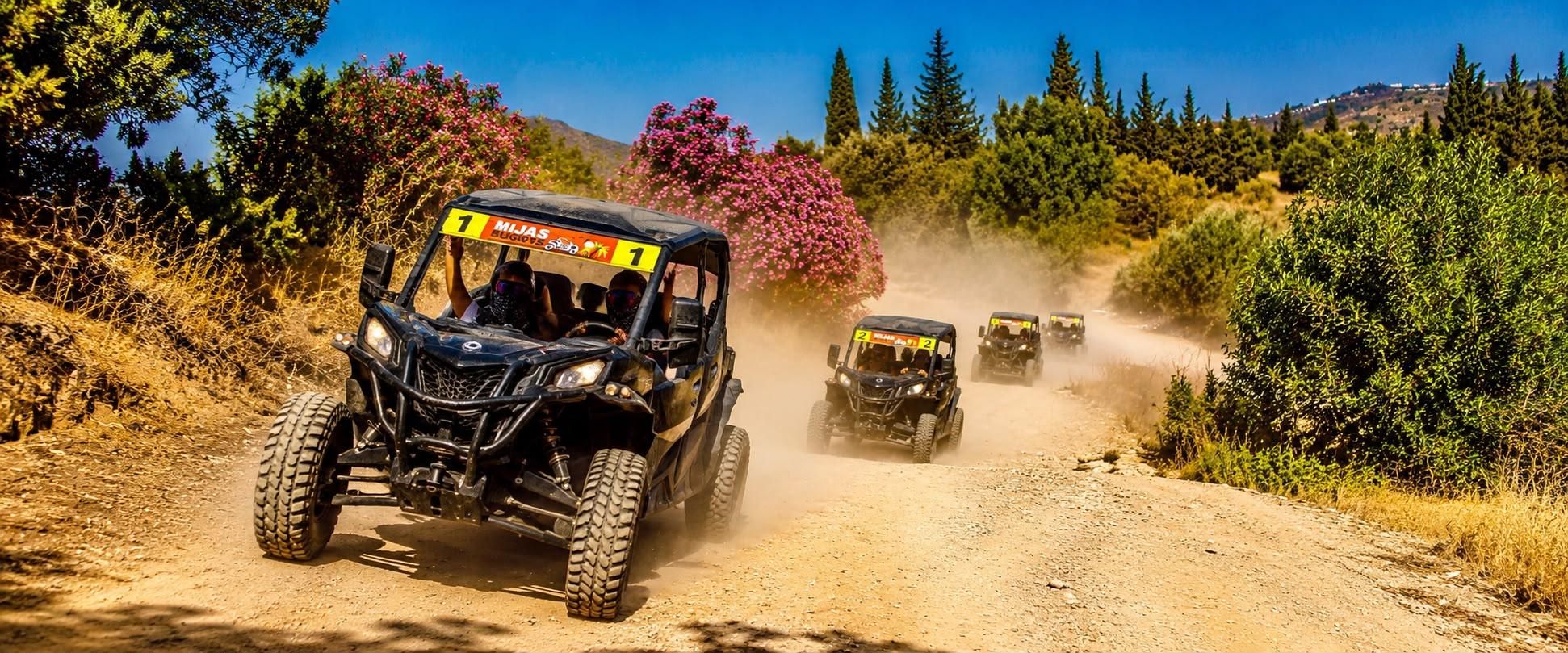 Mijas: CanAm-Buggy-Tour mit Erfrischungen und Guide