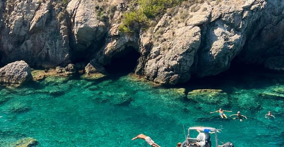 Alcudia: Sightseeing, Meereshöhlen und Schnorcheln mit der Schnellschnorchel-Tour
