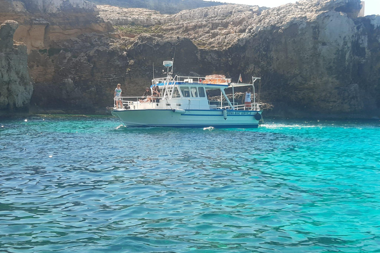 Comino: Tour privati in barca, soste per nuotare e visite alle grotte