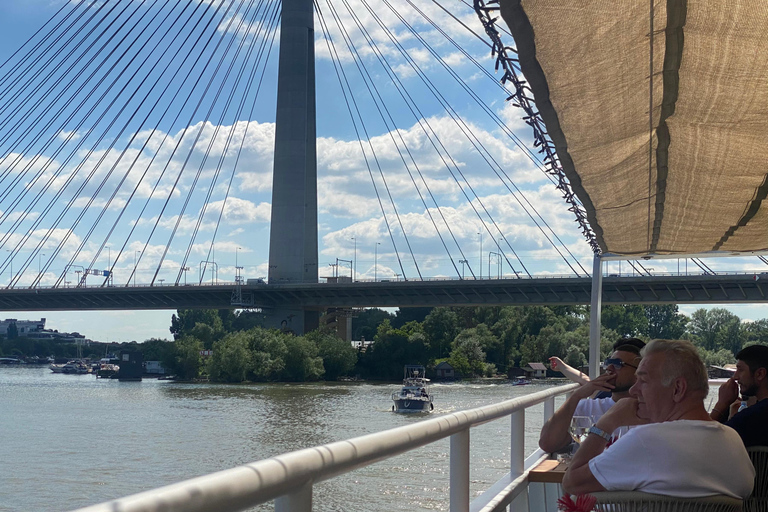 Belgrade: Sunset Cruise with Live Guide