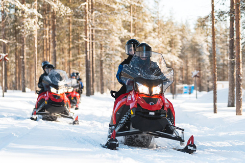 Levi: 4 Hour Snowmobile Safari to the Fells in Levi
