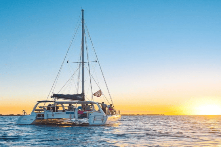 Crucero en Catamarán al Atardecer que incluye. Cena y entretenimiento