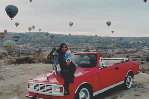 Nevsehir: Classic Car Tour of Cappadocia with Photo ShootStandard Option