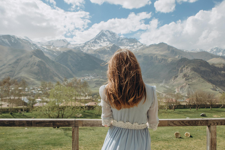 Tbilisi: Kazbegi i atrakcje jednodniowej wycieczki w góry Kaukazu