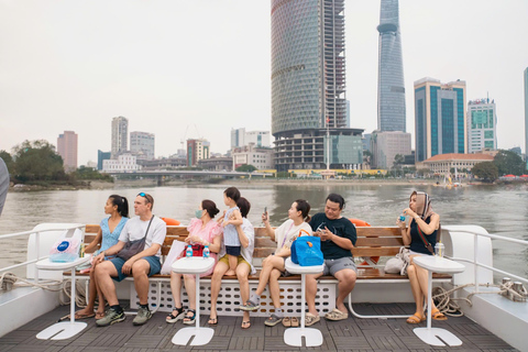 HCM: Saigon River Sightseeing Cruise with Live Music River seat