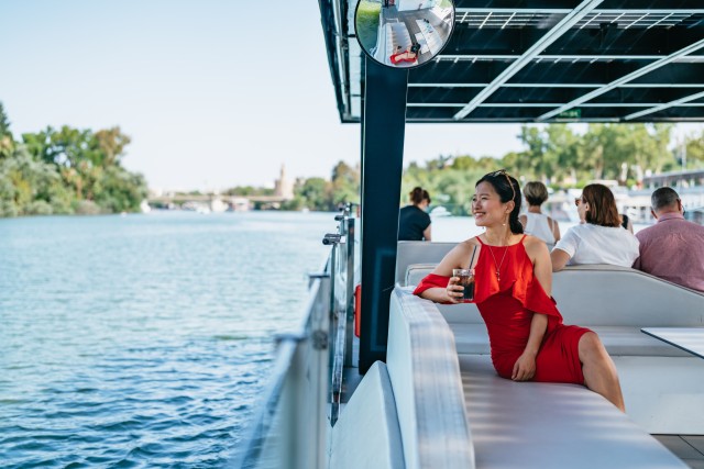 Visit Seville 1-Hour Guadalquivir River Sightseeing Eco Cruise in Sevilla, España