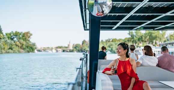 Sevilla: 1-stündige Guadalquivir Flussbesichtigung Eco Cruise
