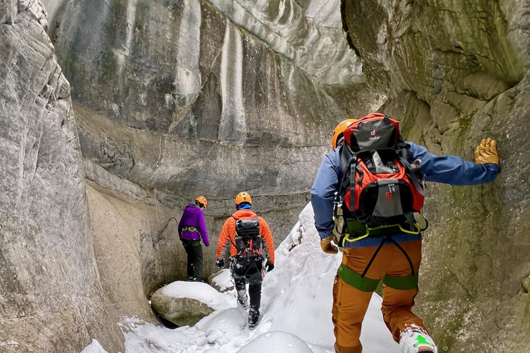Winter Ice Canyoneering Adventure (Beginner) - Half Day