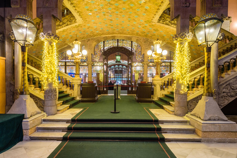 Barcelone : visite guidée du Palau de la Música en japonaisVisite guidée en japonais du Palau de la Música à Barcelone