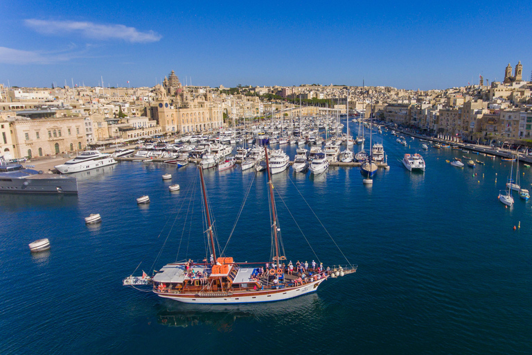 Sliema: Comino, Crystal Lagoon & Blue Lagoon Cruise w/ Lunch Including Transportation