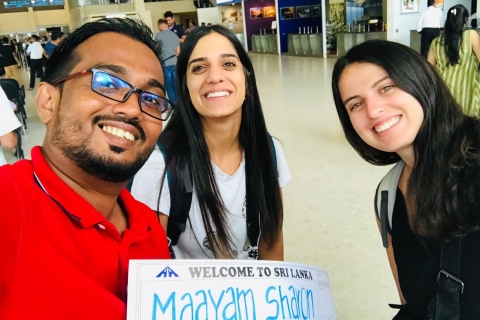 Luchthaven Colombo naar Sigiriya/Habarana/Dambulla