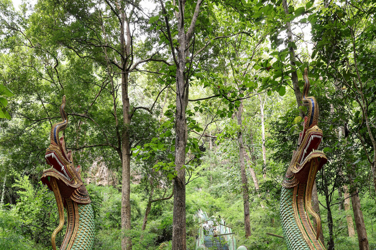 Chiang Mai: Sticky Waterfalls, Cave, and Lunch at Village Join-in With Lunch
