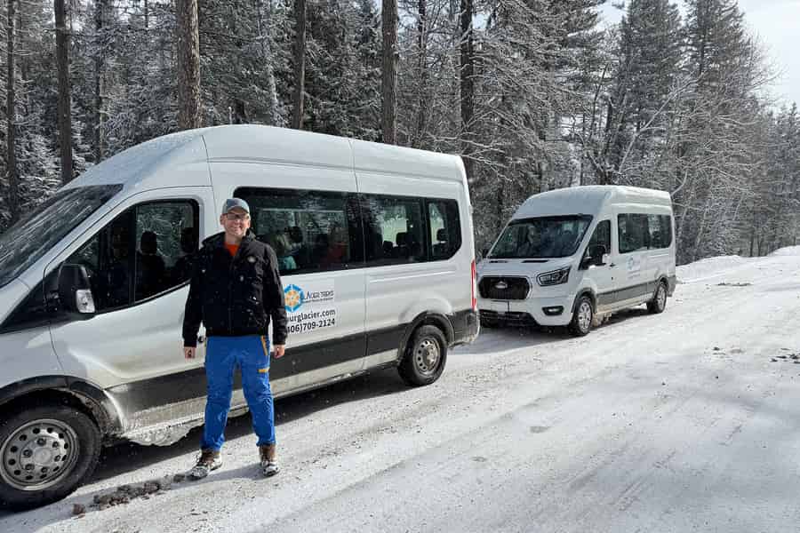 Glacier National Park: Winter Driving Tour mit Mittagessen. Foto: GetYourGuide