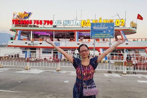 Da Nang: Han River Local Cruise by Night Poseidon Luxury Cruise for Weekday