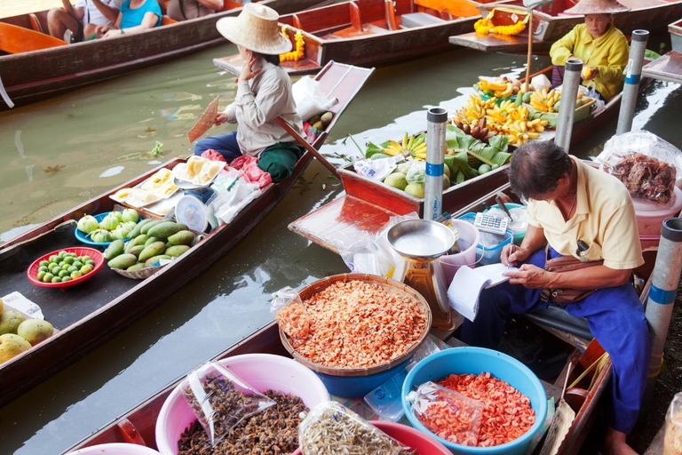 Damnoen Saduak Floating Market & Train Market Tour