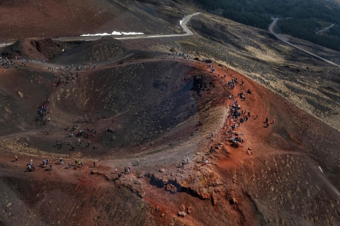 Privéhelikoptertour van 30 minuten over de Etna vanuit Fiumefreddo