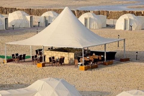 Doha: Private Full-day Safari with BBQ Dinner in Desert Camp