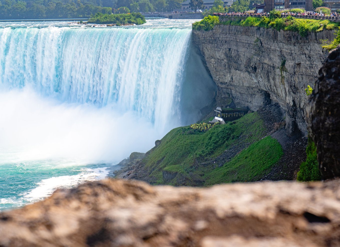 Niagara Falls: Bådtur og rejse bag vandfaldene