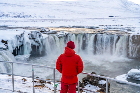 From Akureyri: Goðafoss Waterfall Winter Tour