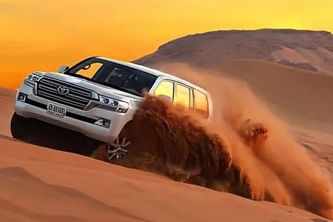 Safári privado no deserto com passeio de camelo e mar interiorSafari no deserto partilhado