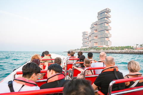 Dubai: Sightseeing Speedboat Tour with Live Tour Guide 1.5-Hour Tour with Atlantis and Burj Al Arab