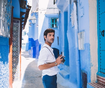Fra Marrakech: 4-dagers tur til Chefchaouen via Merzouga