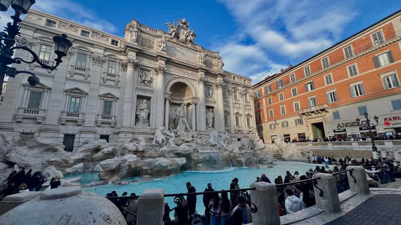 Excursão à Fontana di Trevi e aos aquedutos subterrâneos