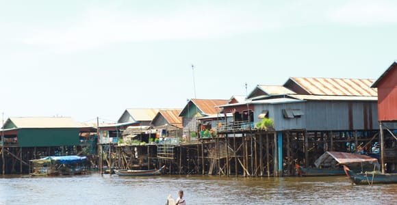 Kampong Phluk Floating Village & Tonle Sap Tour by Boat