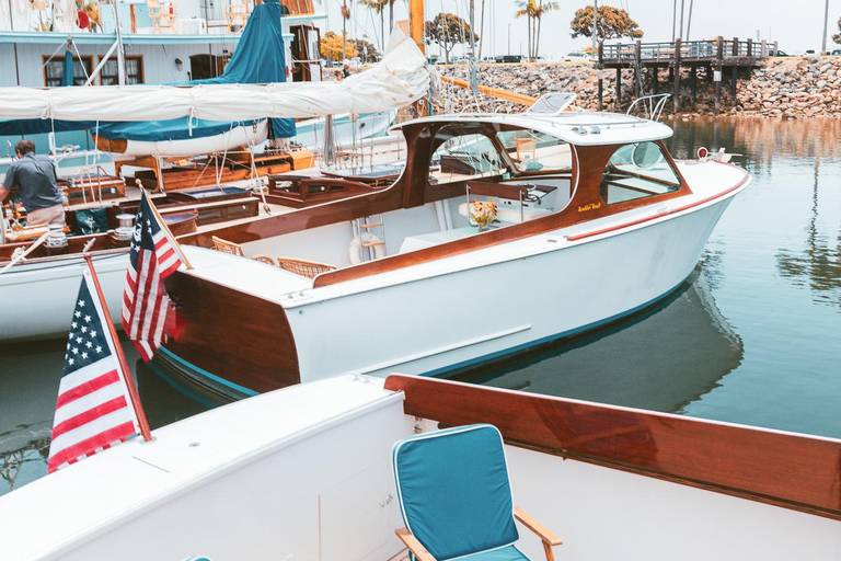 San Diego Sunset Cruise on a Classic Wooden Yacht