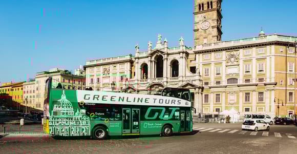 Rom:Hop-On/Hop-Off Panoramic Open Bus Ticket 3 Runden x 1