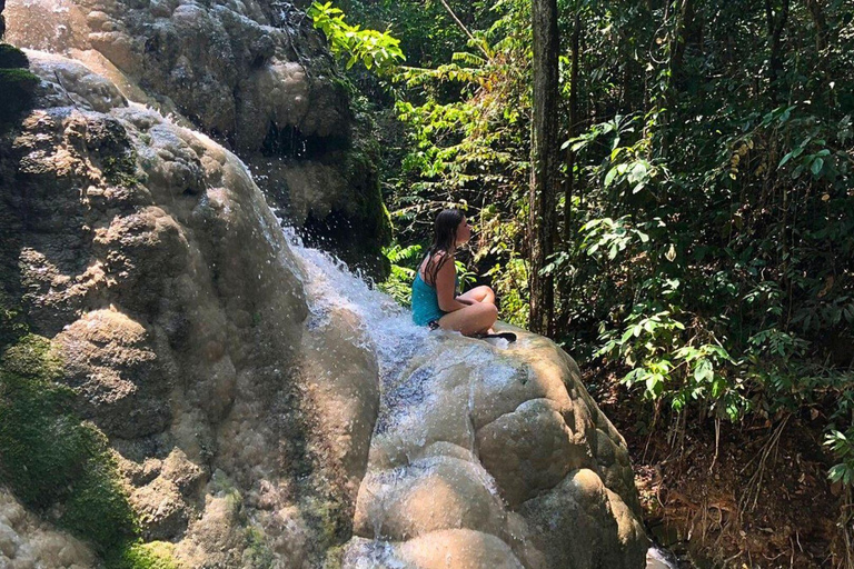 Enjoy Sticky Waterfall & Chet Si Fountain National Park Chiangmai: Sticky Waterfall & Chet Si Fountain National Park