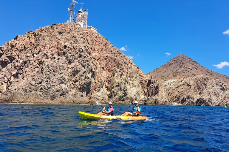 Cabo de Gata: excursión en kayak y esnórquel por el Parque Natural