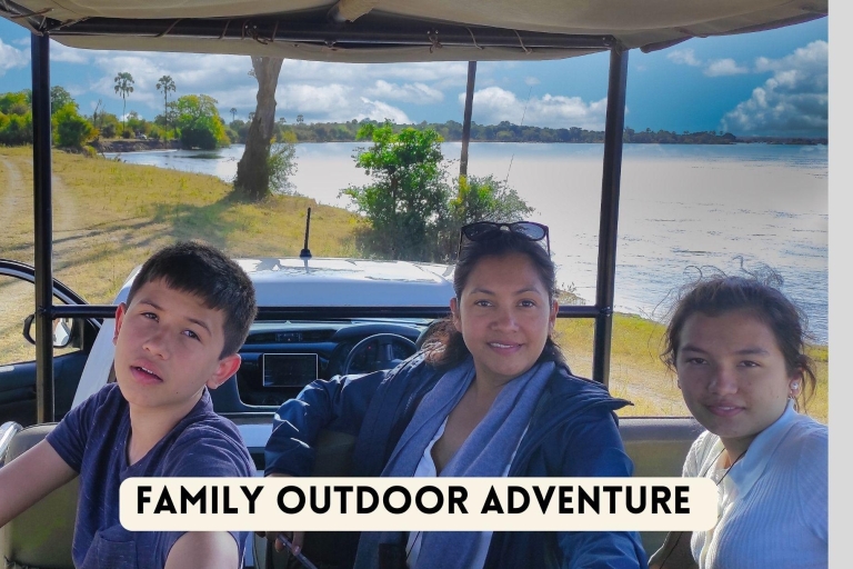 Victoria Watervallen: Avontuurlijke gezinservaringTour in kleine groep Familie Safari Experience